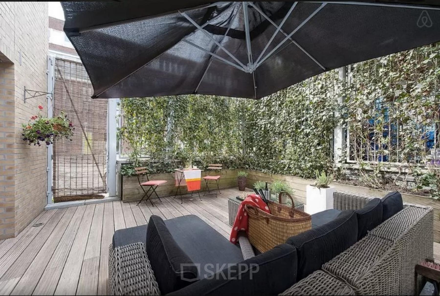 terras lunchruimte lounge amsterdam centrum kantoorpand huur kantoorruimte