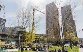 Representative office building in the middle of the Zuidas