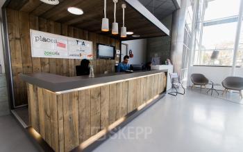 Hosted reception during office hours
