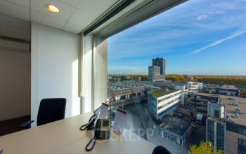 mooi uitzicht vanuit kantoorruimte almere