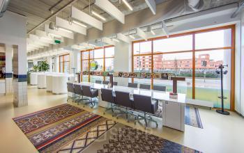 flexwerkplek gemeenschappelijke ruimte kantoorpand amersfoort piet mondriaanplein2