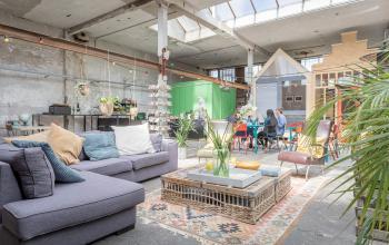 Zeeburgerpad Amsterdam Centrum grachtengordel het ij werkplekken flexplekken kantoorruimte kantoorkamer creatief aan het water loods loads