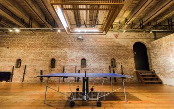 Unique work spaces in a monumental office building