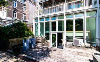 Kantoor met mooie tuin