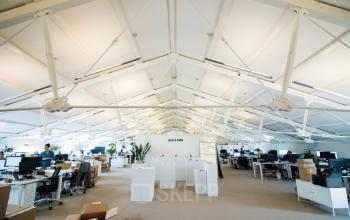 flexible working space for rent in big open space