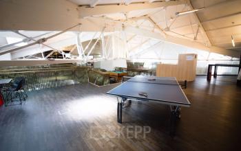 pingpong table in shared office space amsterdam