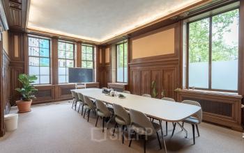 keizersgracht amsterdam grachtengordel centrum openbaar vervoer monumentaal kantoorkamers kantoorruimtes flexwerk werkplekken gerenoveerd modern coffeebar