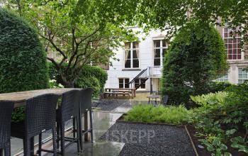 tuin buitenzijde kantoor amsterdam herengracht