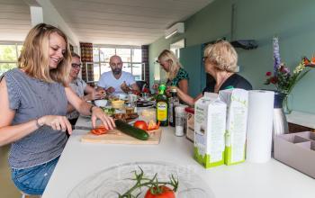 Gezamelijke lunchruimte beschikbaar