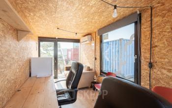 Containteroffice containerwoning Amsterdam Science Park creatief start-up