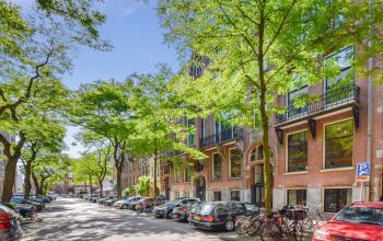 Outside view of office building Amsterdam
