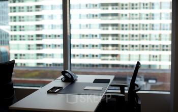 werkplek zuidas Amsterdam prachtig uitzicht