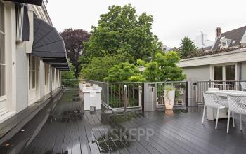 dakterras kantoor amsterdam grachten keizersgracht lunchruimte