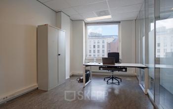 uitzicht Amsterdam Singel inrichting meubilair