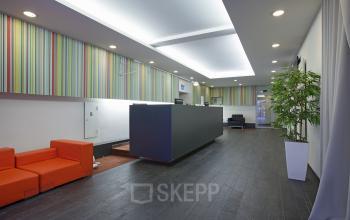 loungeruimte kantoorgebouw Amsterdam Singel meubilair interieur