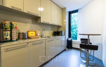 Joint pantry for tenants at the Cuserstraat