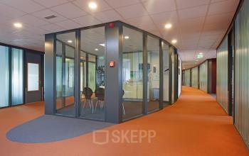 office space glass wall amsterdam