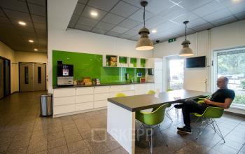Several pantry's in the office building