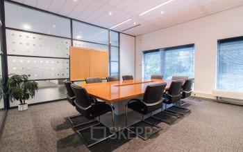 Multiple conference rooms in the office building available