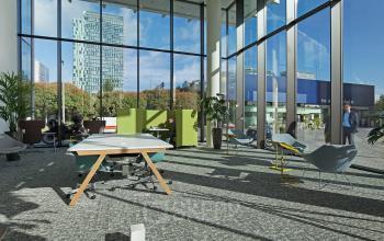 ontvangstruimte entree kantoorpand Amsterdam SKEPP