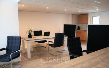 modern office space with 5 working places