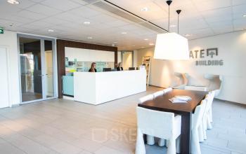Bemande receptie tijdens werk uren