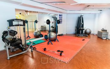 fitness ruimte in het pand aanwezig