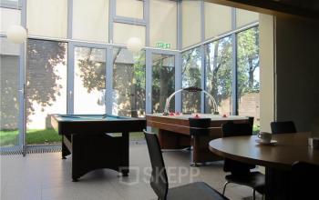 tafelvoetbal biljarttafel lunchruimte algemene gemeenschappelijke ruimte kantoor cuijk de nieuwe erven huren