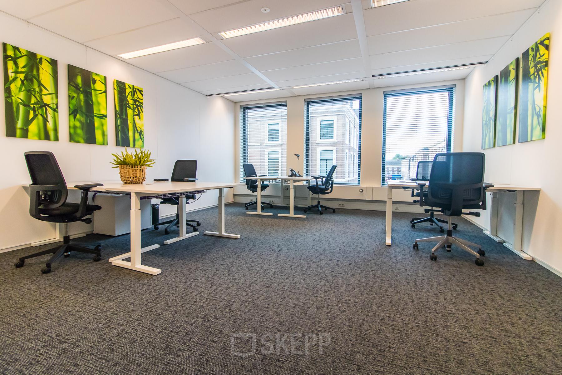Meerdere werkplekken binnen het pand