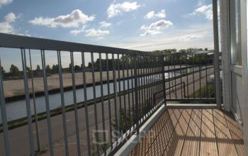 balkon uitzicht kantoor diemen