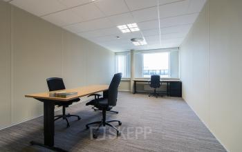 The office spaces are being delivered including carpet