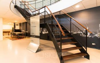 Representative entrance with common areas