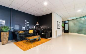 Multiple shared spaces and elevator present
