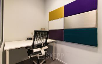 Small rooms available to work in outside your office