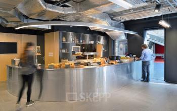 lunchroom social heart restaurant office building
