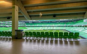 Kantoor gelegen in het pand van FC Groningen