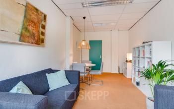 Office space Haarlem orange floor