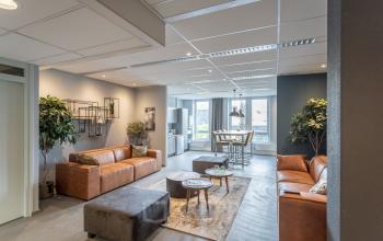 Demmersweg Hengelo kantoorruimte kantoorkamers kantoorpand kantine lunchroom keuken vergaderruimtes gratis parkeren goed bereikbaar vlak bij snelweg