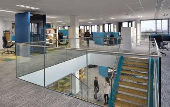 Shared office space in office building Leiden