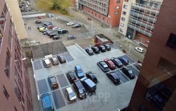 Parking spots office building Leiden