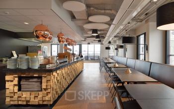 Lunchroom is office building Leiden