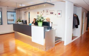 de aanwezige receptie