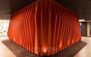 Abstracte vergaderruimte