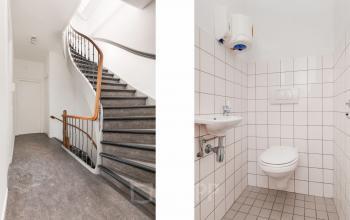 toilet met trap