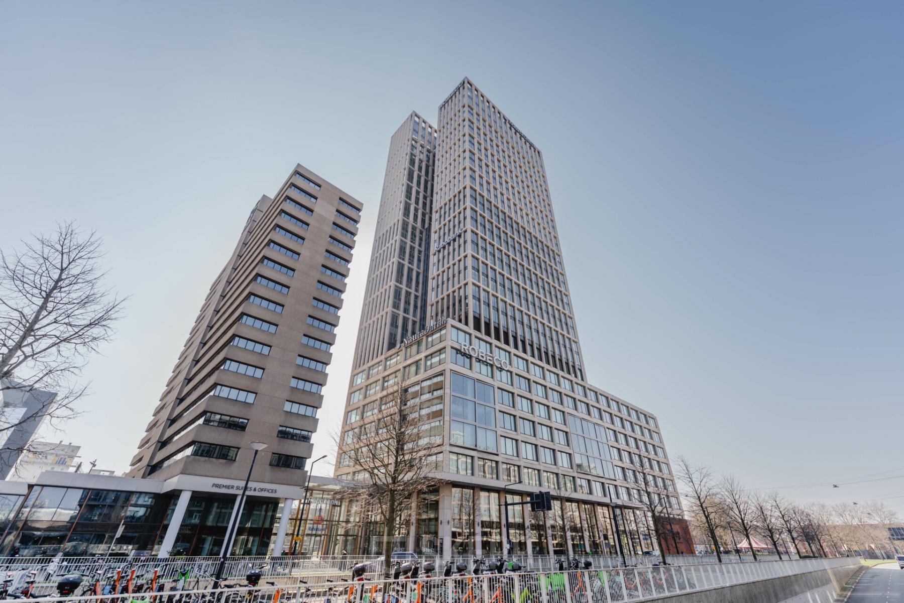 Zakelijk kantoorpand op Weena 788 in het hart van Rotterdam Centrum, ideaal voor kantoorruimte huren met uitzicht op de moderne skyline.