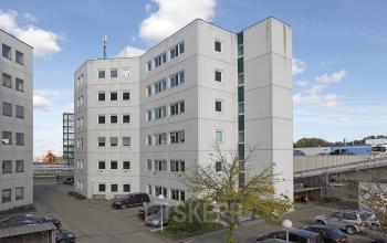 office space rotterdam white office building