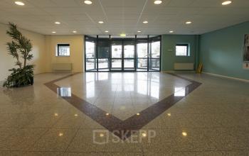 modern floor entrance office building