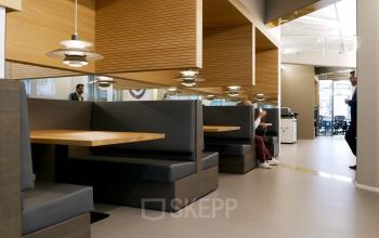informal working space couches tables