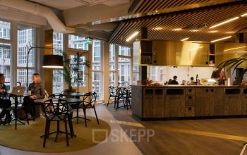 lunchroom nice room cosy wood industrial design