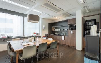 Keuken nette lunch ruimte Amsterdam Schiphol vliegveld